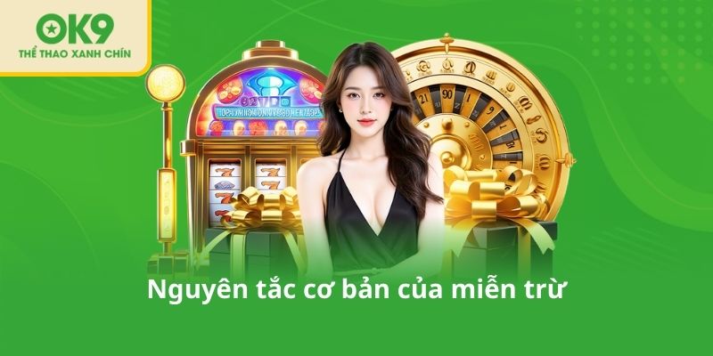 Nguyên tắc cơ bản của miễn trừ